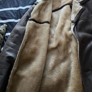 London Fog shearling Coat